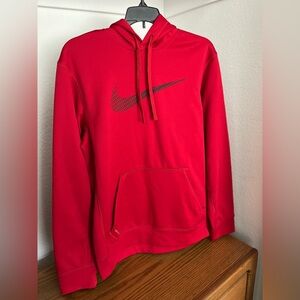 Nike Threma-Fit Red Hoodie (S)